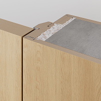 Панели с двух сторон стены